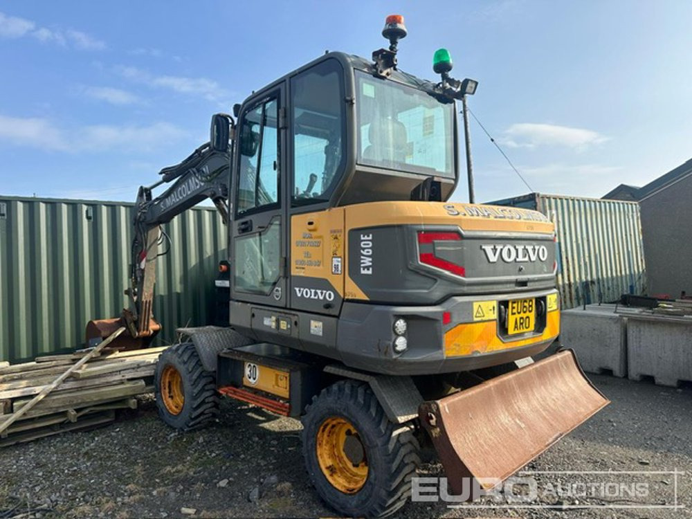 2017 Volvo EW60E - Wheel excavator: picture 2 2017 Volvo EW60E - Wheel excavator: picture 2