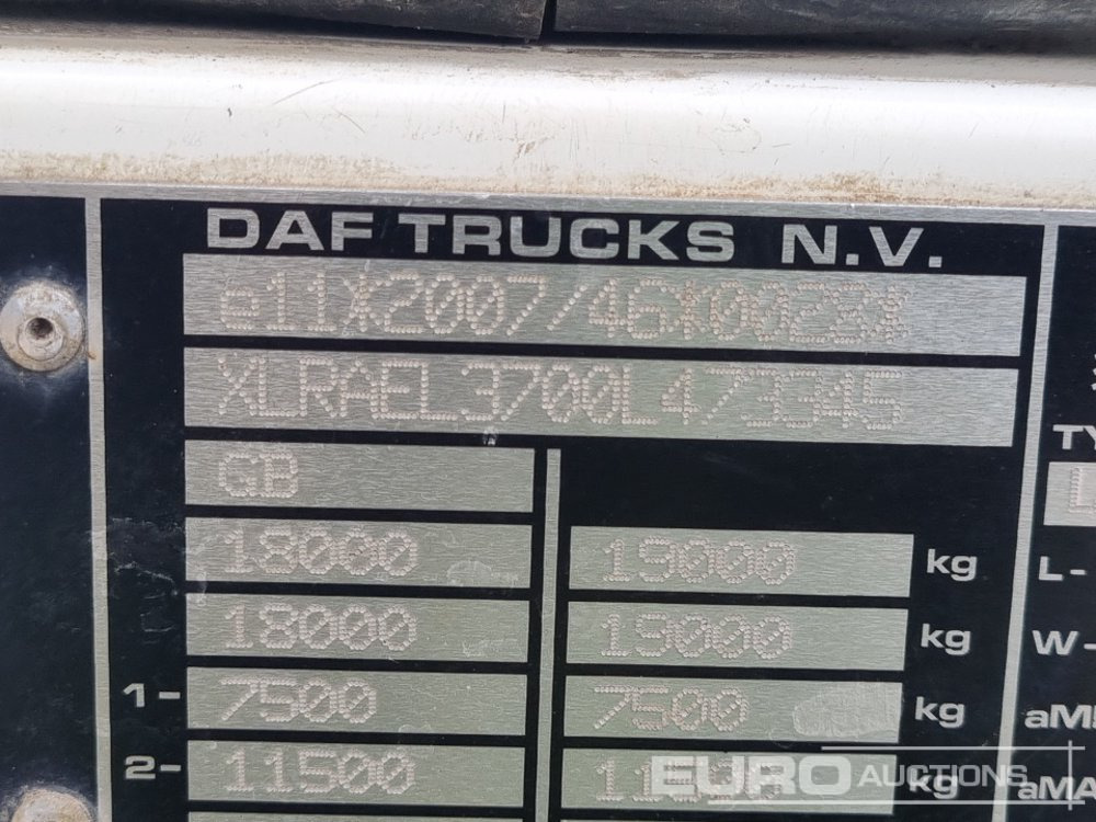 Cab chassis truck 2018 DAF LF 260: picture 40