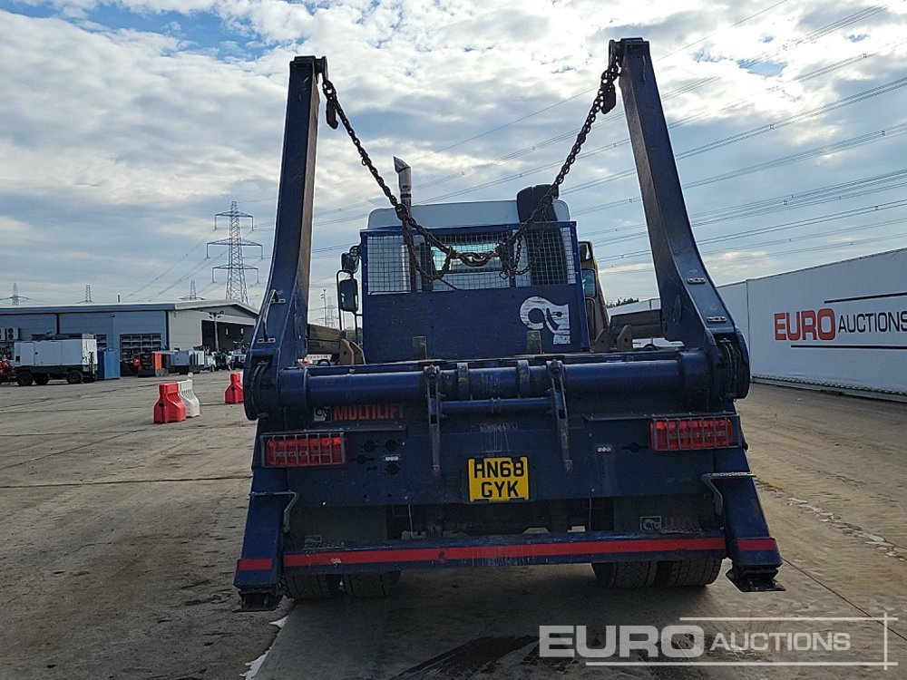 2018 DAF LF260 - Skip loader truck: picture 4 2018 DAF LF260 - Skip loader truck: picture 4