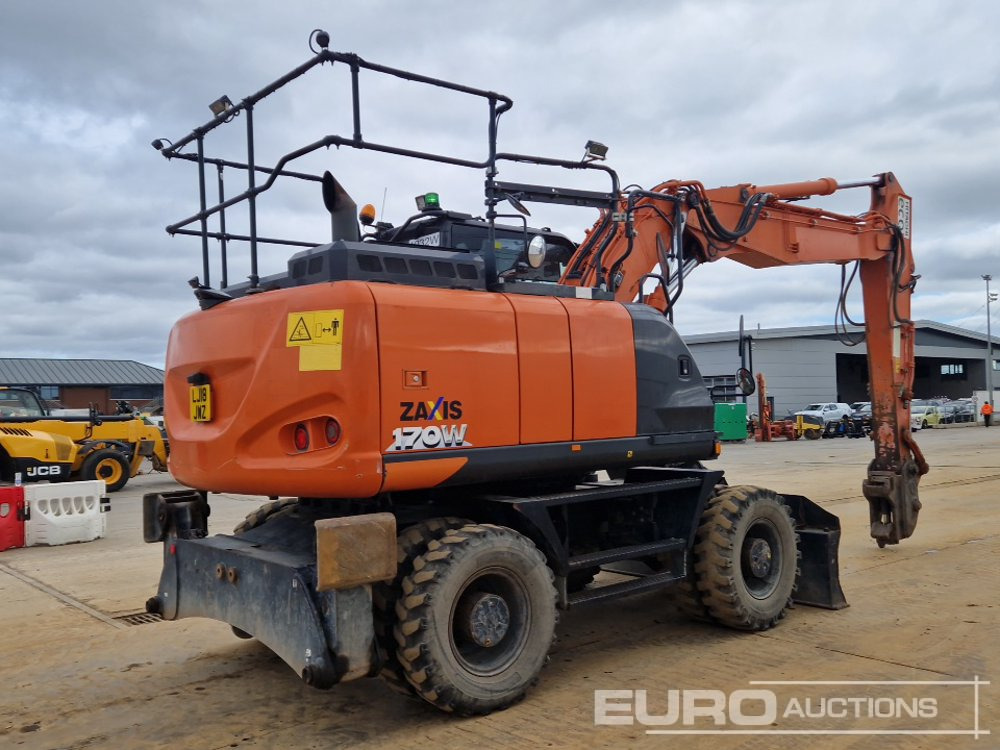 2018 Hitachi ZX170W-6 - Wheel excavator: picture 5 2018 Hitachi ZX170W-6 - Wheel excavator: picture 5
