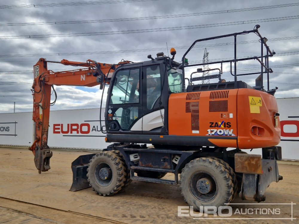2018 Hitachi ZX170W-6 - Wheel excavator: picture 3 2018 Hitachi ZX170W-6 - Wheel excavator: picture 3