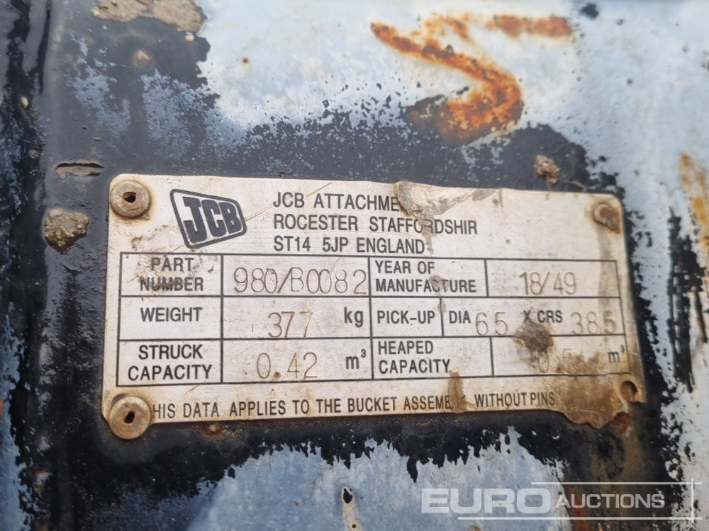 Bucket 2018 JCB 34" Digging Bucket 65mm Pin to suit 13 Ton Excavator: picture 12