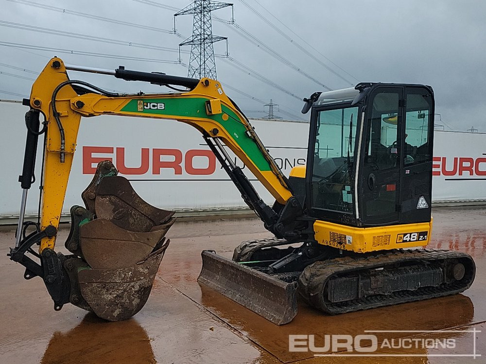 2018 JCB 48Z-1 T3 - Mini excavator: picture 1 2018 JCB 48Z-1 T3 - Mini excavator: picture 1