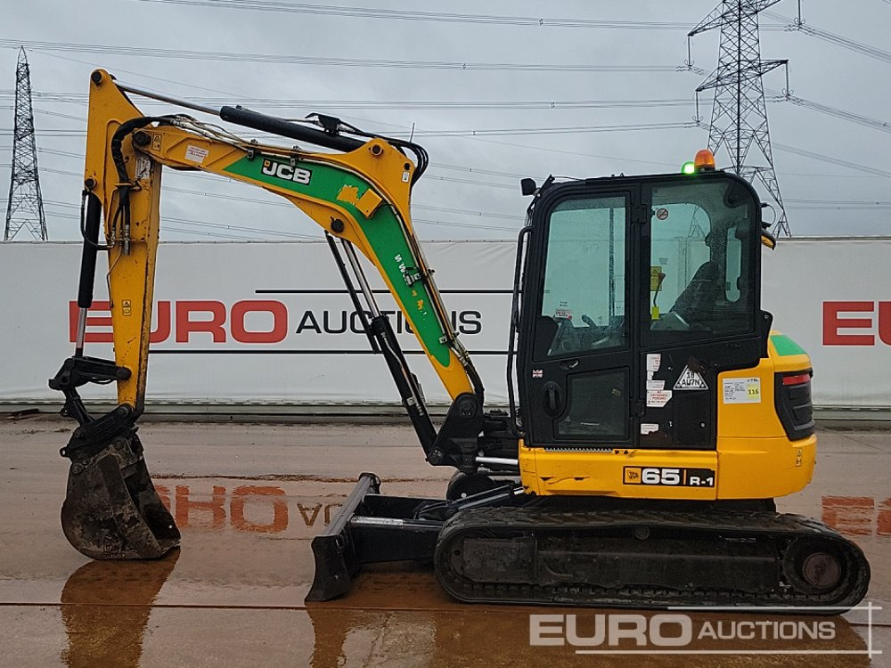 2018 JCB 65R-1 - Mini excavator: picture 2 2018 JCB 65R-1 - Mini excavator: picture 2