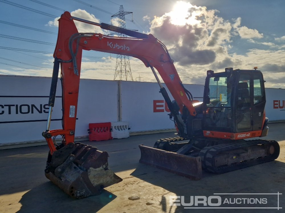 2018 Kubota KX080 - Mini excavator: picture 1 2018 Kubota KX080 - Mini excavator: picture 1