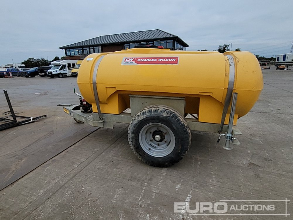 2018 Trailer Engineering Single Axle Plastic Water Bowser, Dust Suppression Unit, Honda Engine - Storage tank: picture 2 2018 Trailer Engineering Single Axle Plastic Water Bowser, Dust Suppression Unit, Honda Engine - Storage tank: picture 2