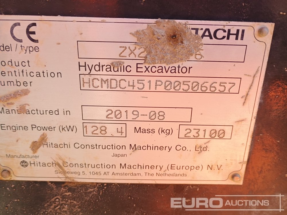 2019 Hitachi ZX210LC-6 - Crawler excavator: picture 3 2019 Hitachi ZX210LC-6 - Crawler excavator: picture 3