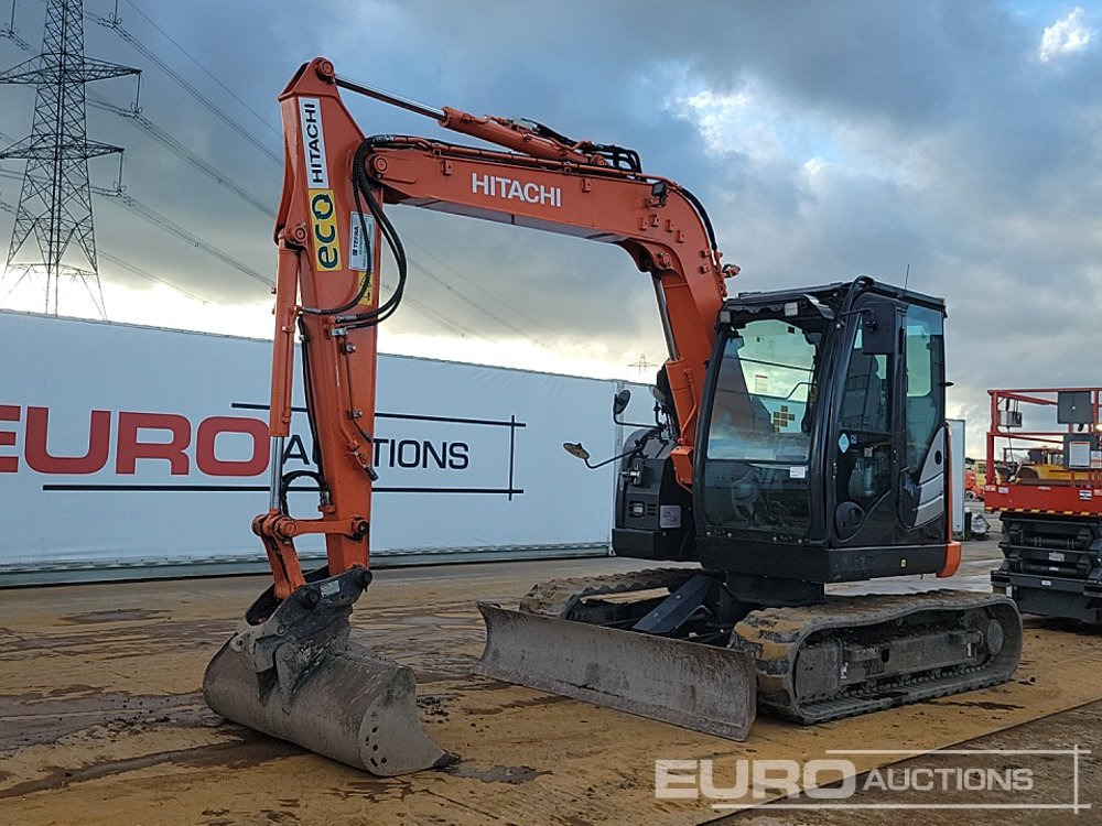2019 Hitachi ZX85US-6 - Mini excavator: picture 1 2019 Hitachi ZX85US-6 - Mini excavator: picture 1