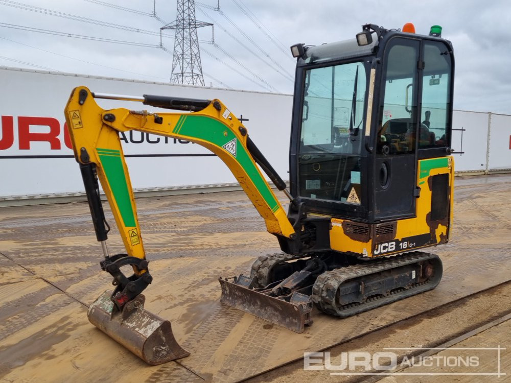 2019 JCB 16C-1 - Mini excavator: picture 1 2019 JCB 16C-1 - Mini excavator: picture 1