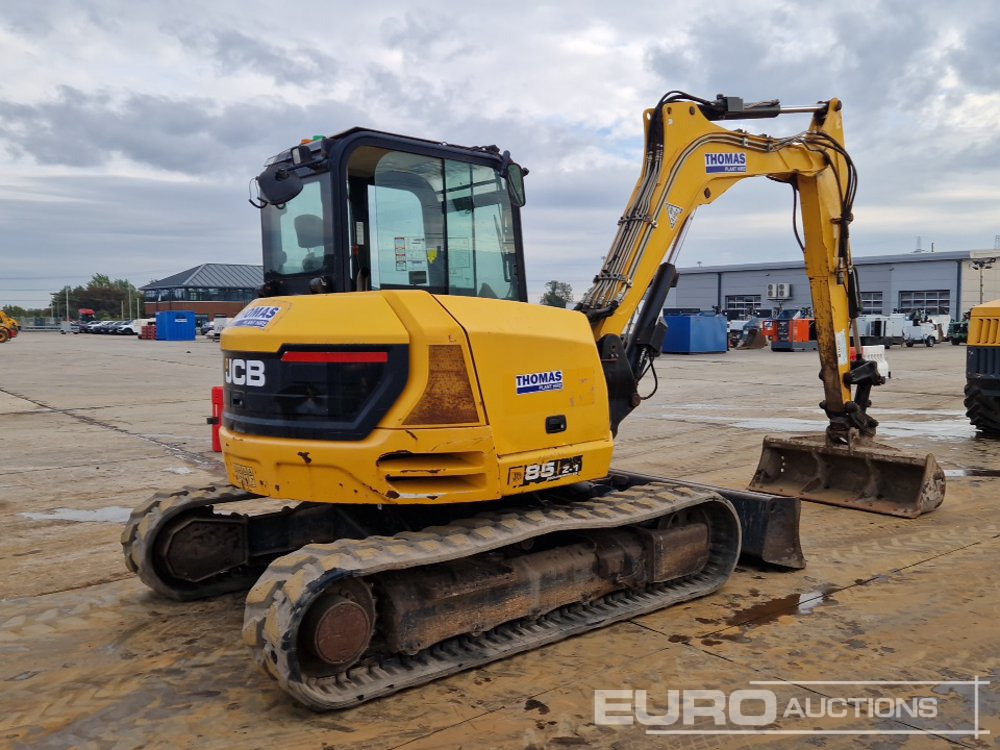 2019 JCB 85Z-1 - Mini excavator: picture 5 2019 JCB 85Z-1 - Mini excavator: picture 5