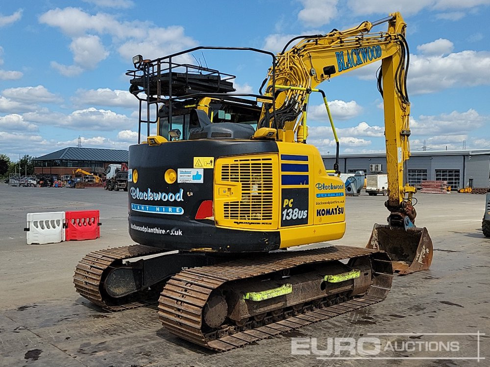 2019 Komatsu PC138US-11 - Crawler excavator: picture 5 2019 Komatsu PC138US-11 - Crawler excavator: picture 5