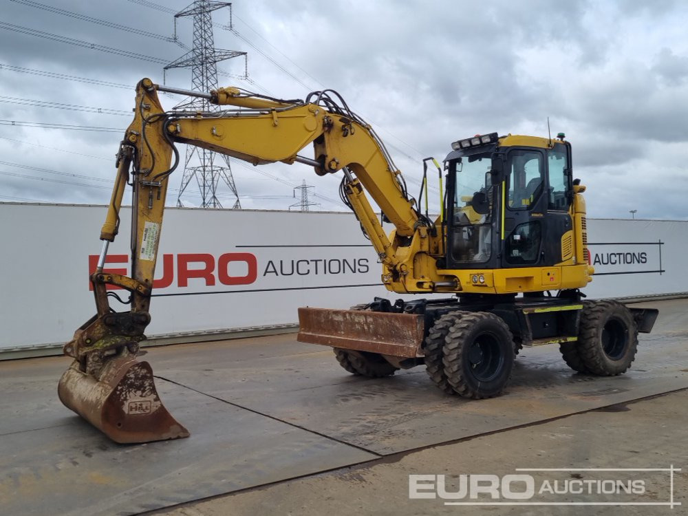 2019 Komatsu PW118MR-11 - Wheel excavator: picture 1 2019 Komatsu PW118MR-11 - Wheel excavator: picture 1