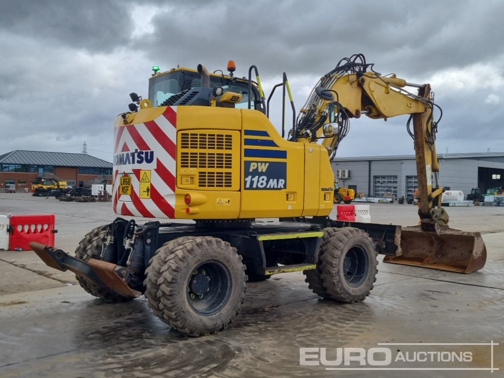2019 Komatsu PW118MR-11 - Wheel excavator: picture 5 2019 Komatsu PW118MR-11 - Wheel excavator: picture 5