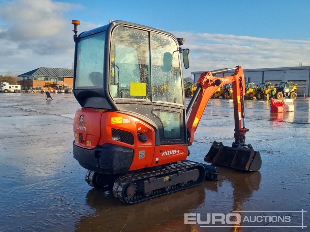 2019 Kubota KX018-4 - Mini excavator: picture 5 2019 Kubota KX018-4 - Mini excavator: picture 5