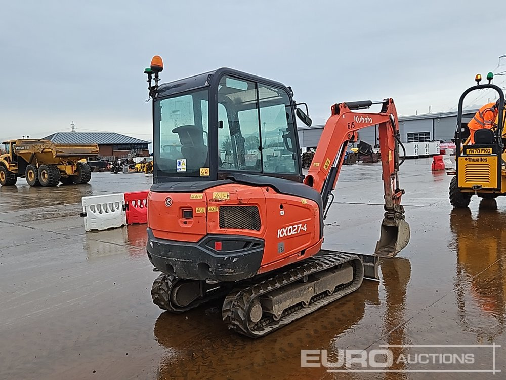 2019 Kubota KX027-4 - Mini excavator: picture 5 2019 Kubota KX027-4 - Mini excavator: picture 5