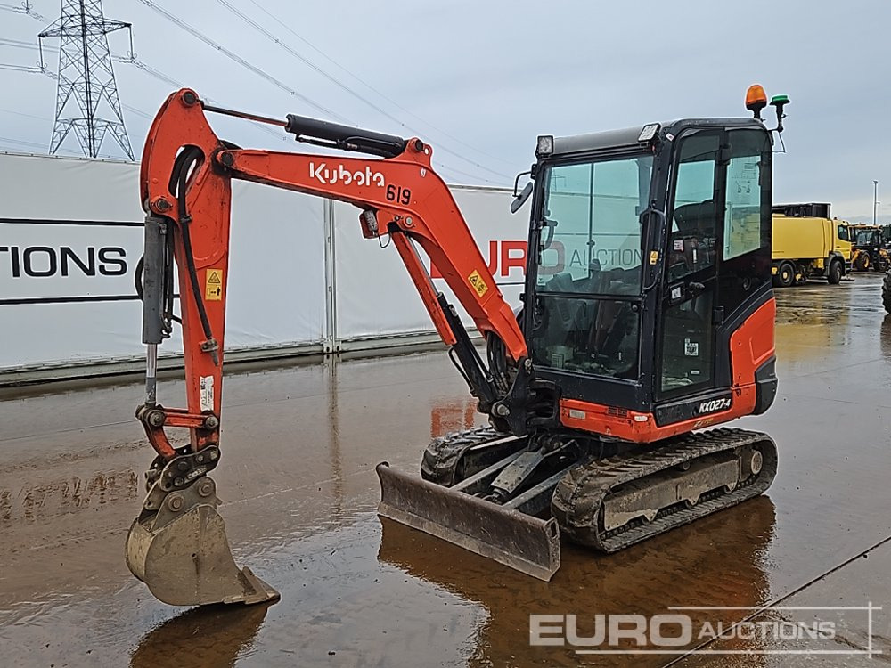 2019 Kubota KX027-4 - Mini excavator: picture 1 2019 Kubota KX027-4 - Mini excavator: picture 1