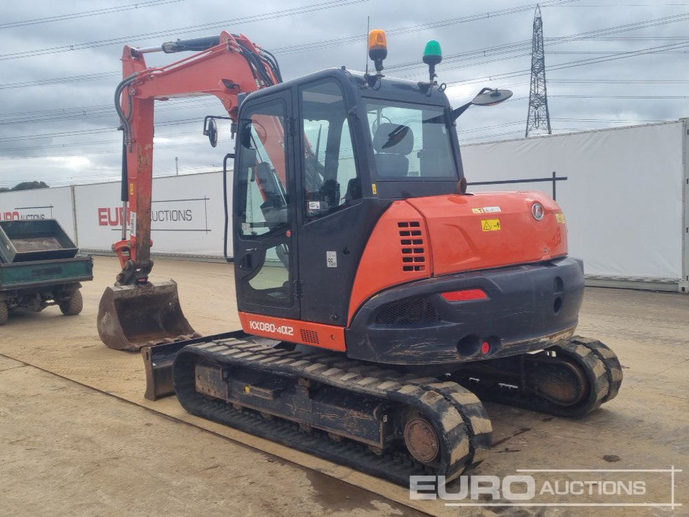 2019 Kubota KX080-4A2 - Mini excavator: picture 3 2019 Kubota KX080-4A2 - Mini excavator: picture 3