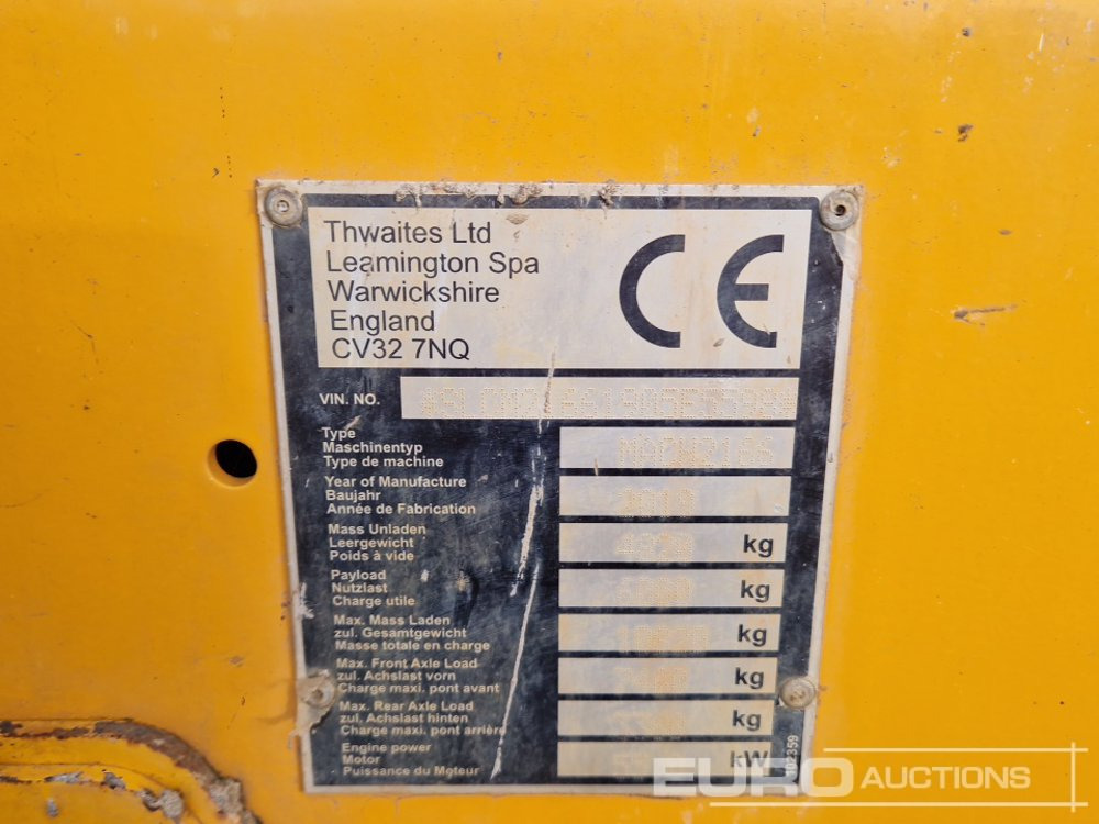 Mini dumper 2019 Thwaites 6 Ton: picture 43