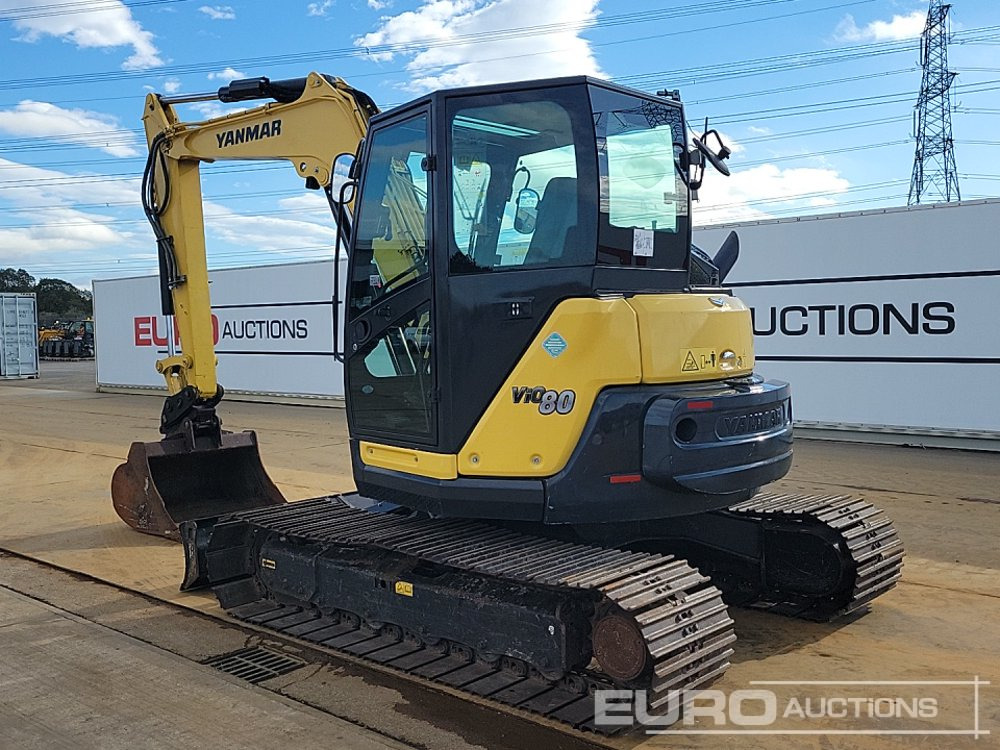 2019 Yanmar ViO80-1A - Mini excavator: picture 3 2019 Yanmar ViO80-1A - Mini excavator: picture 3