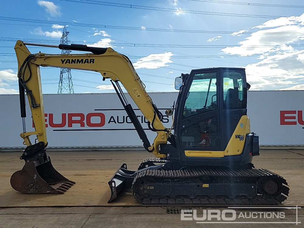 2019 Yanmar ViO80-1A - Mini excavator: picture 2 2019 Yanmar ViO80-1A - Mini excavator: picture 2