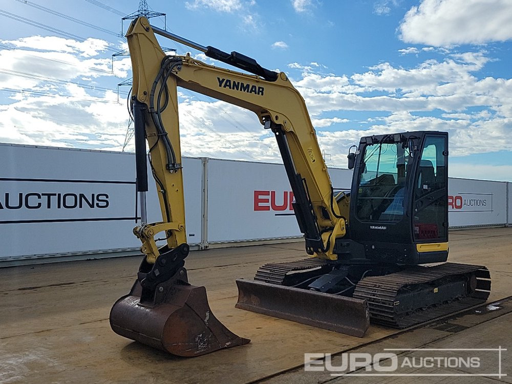 2019 Yanmar ViO80-1A - Mini excavator: picture 1 2019 Yanmar ViO80-1A - Mini excavator: picture 1