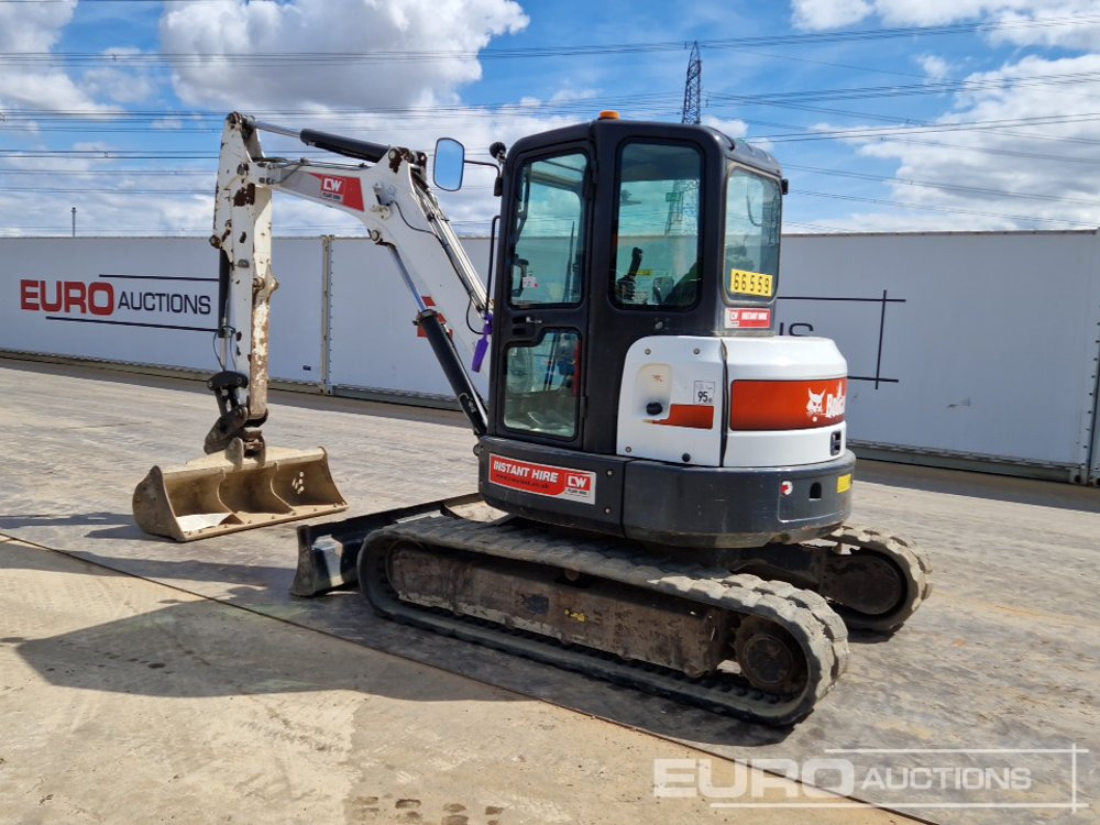 2020 Bobcat E45 - Mini excavator: picture 3 2020 Bobcat E45 - Mini excavator: picture 3