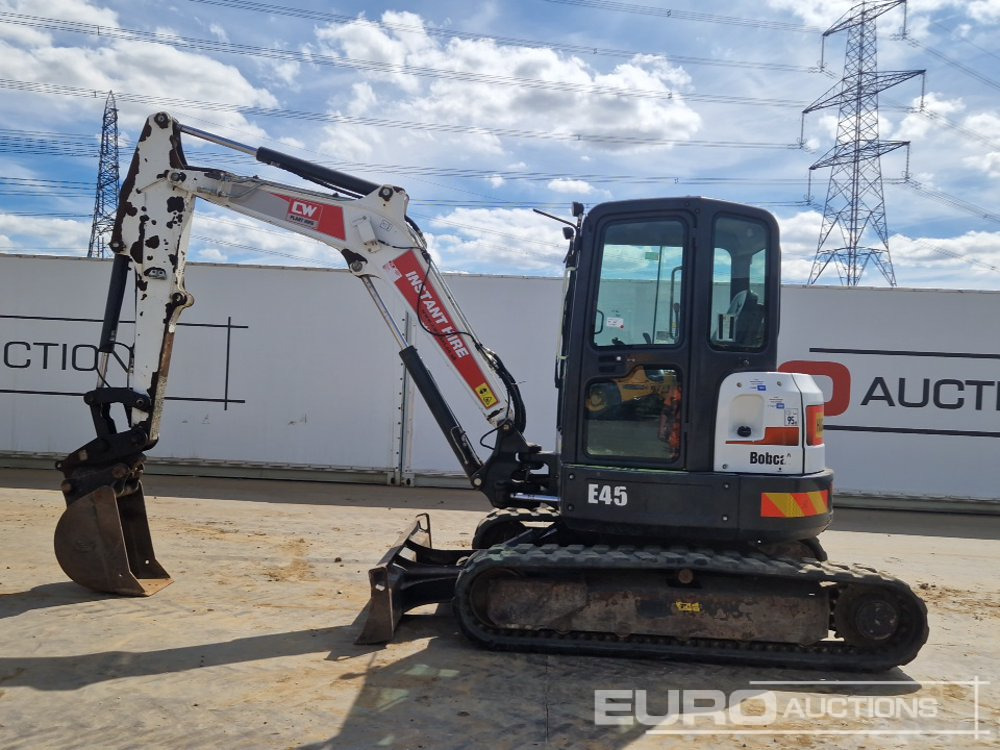 2020 Bobcat E45 - Mini excavator: picture 2 2020 Bobcat E45 - Mini excavator: picture 2