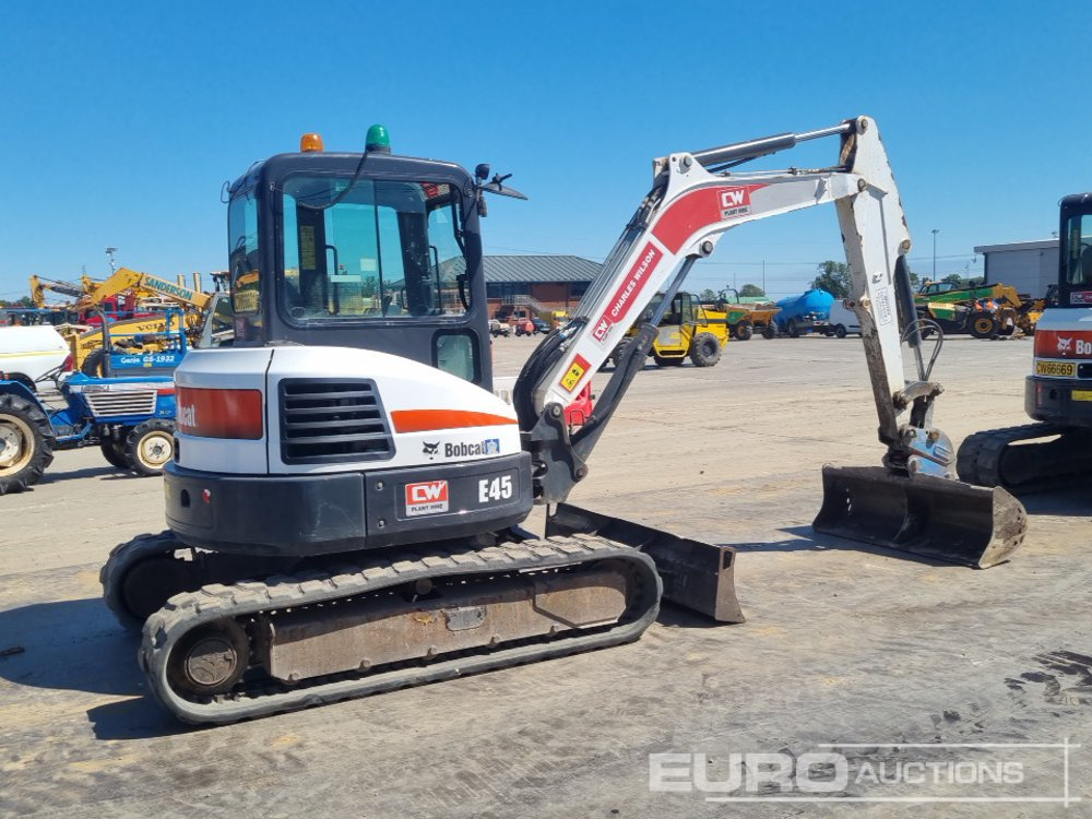 2020 Bobcat E45 - Mini excavator: picture 5 2020 Bobcat E45 - Mini excavator: picture 5