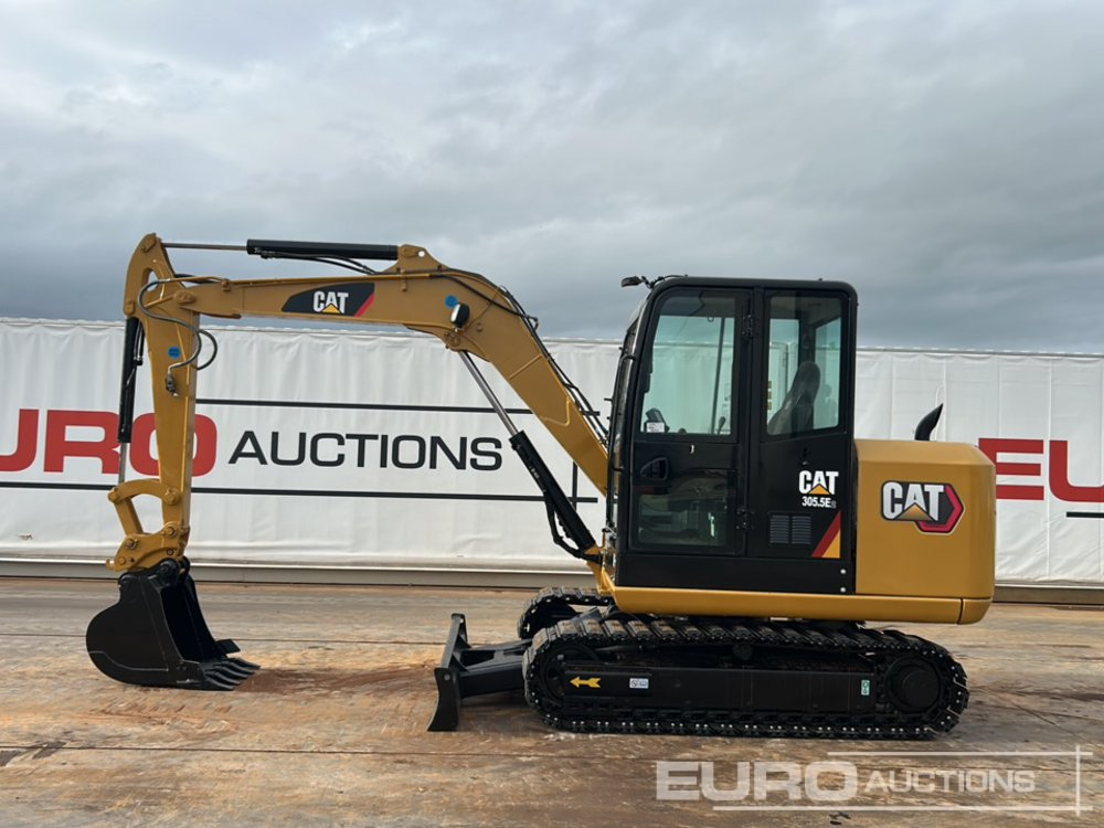 2020 CAT 305.5 E2 - Mini excavator: picture 2 2020 CAT 305.5 E2 - Mini excavator: picture 2