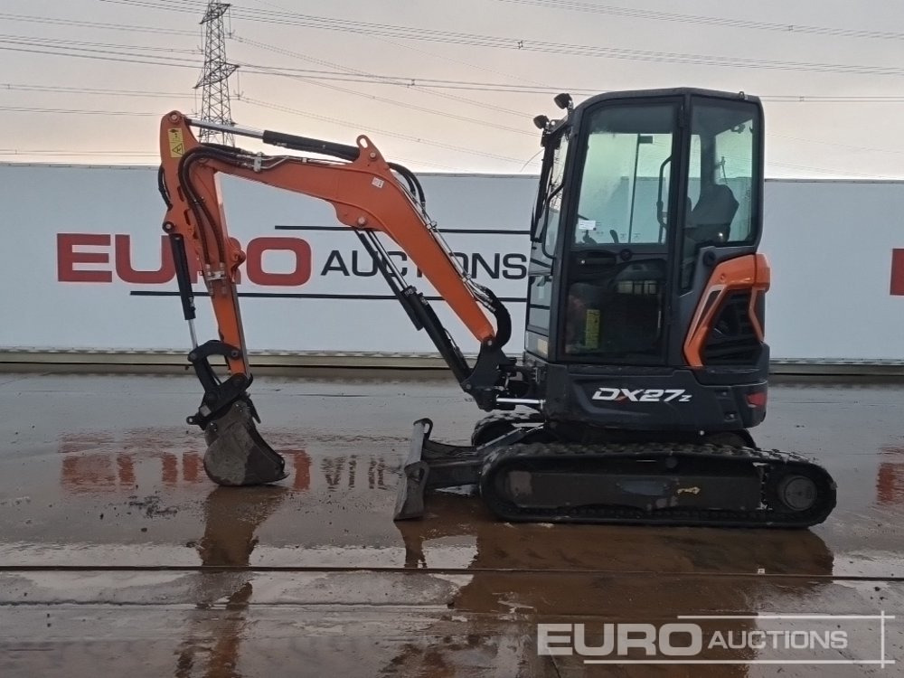 2020 Doosan DX27Z - Mini excavator: picture 2 2020 Doosan DX27Z - Mini excavator: picture 2