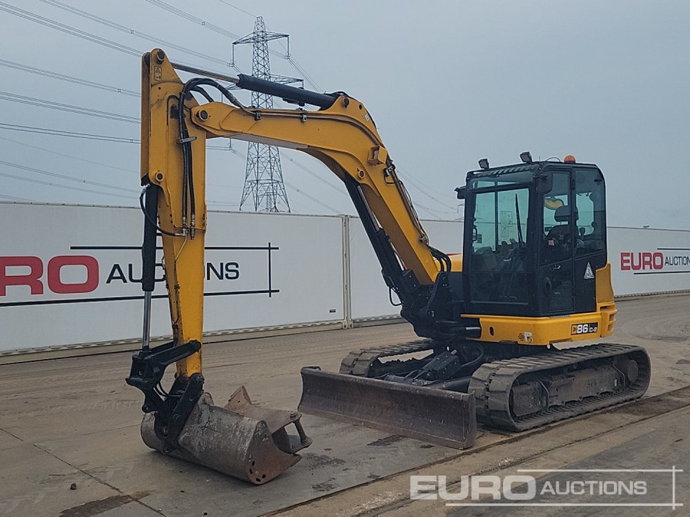 2020 JCB 86C-2 - Mini excavator: picture 1 2020 JCB 86C-2 - Mini excavator: picture 1