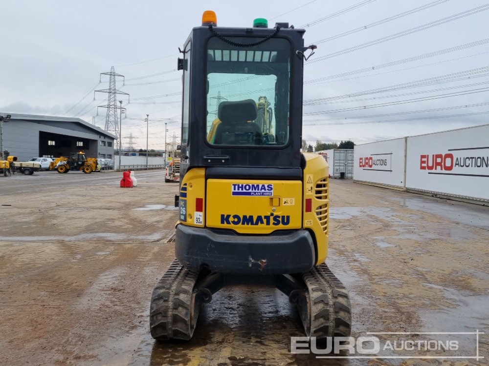 2020 Komatsu PC26MR-3 - Mini excavator: picture 4 2020 Komatsu PC26MR-3 - Mini excavator: picture 4