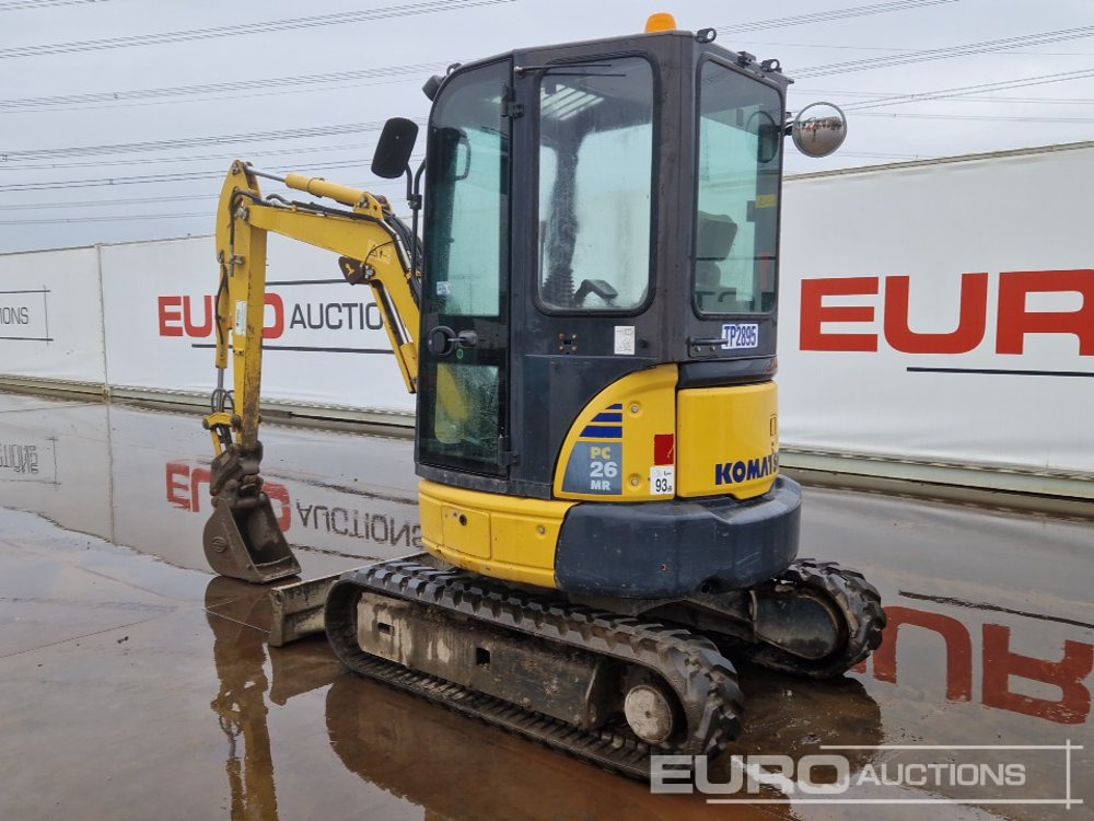 2020 Komatsu PC26MR-3 - Mini excavator: picture 3 2020 Komatsu PC26MR-3 - Mini excavator: picture 3