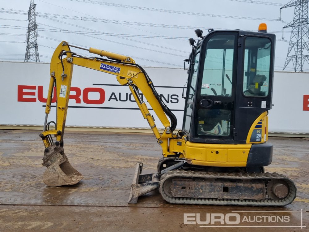 2020 Komatsu PC26MR-3 - Mini excavator: picture 2 2020 Komatsu PC26MR-3 - Mini excavator: picture 2