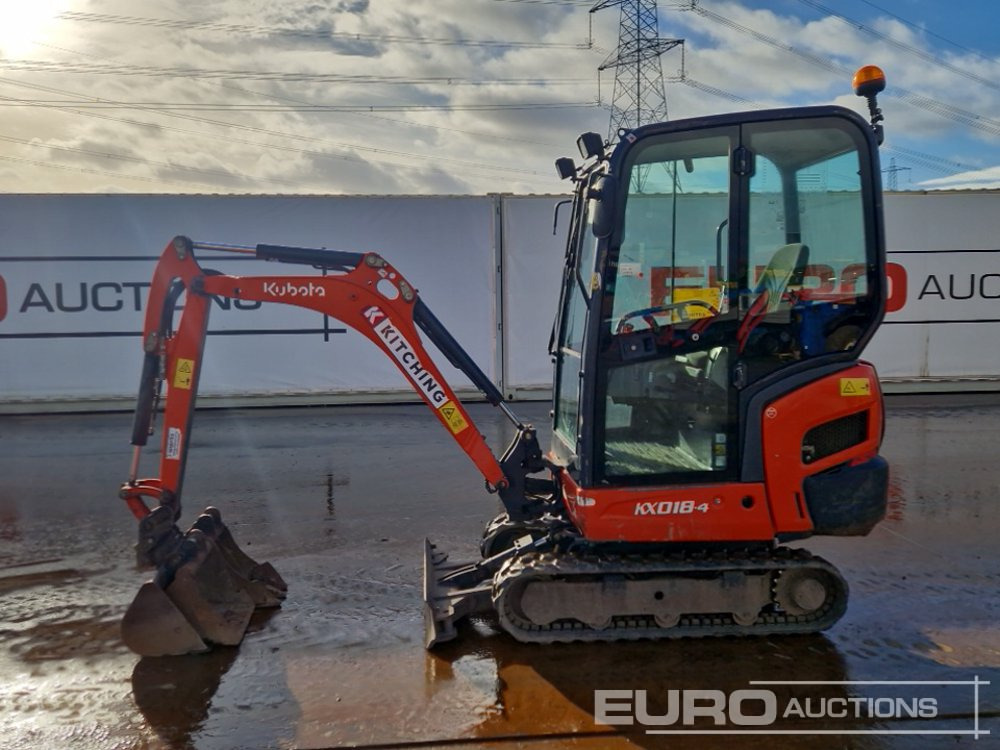 2020 Kubota KX018-4 - Mini excavator: picture 2 2020 Kubota KX018-4 - Mini excavator: picture 2