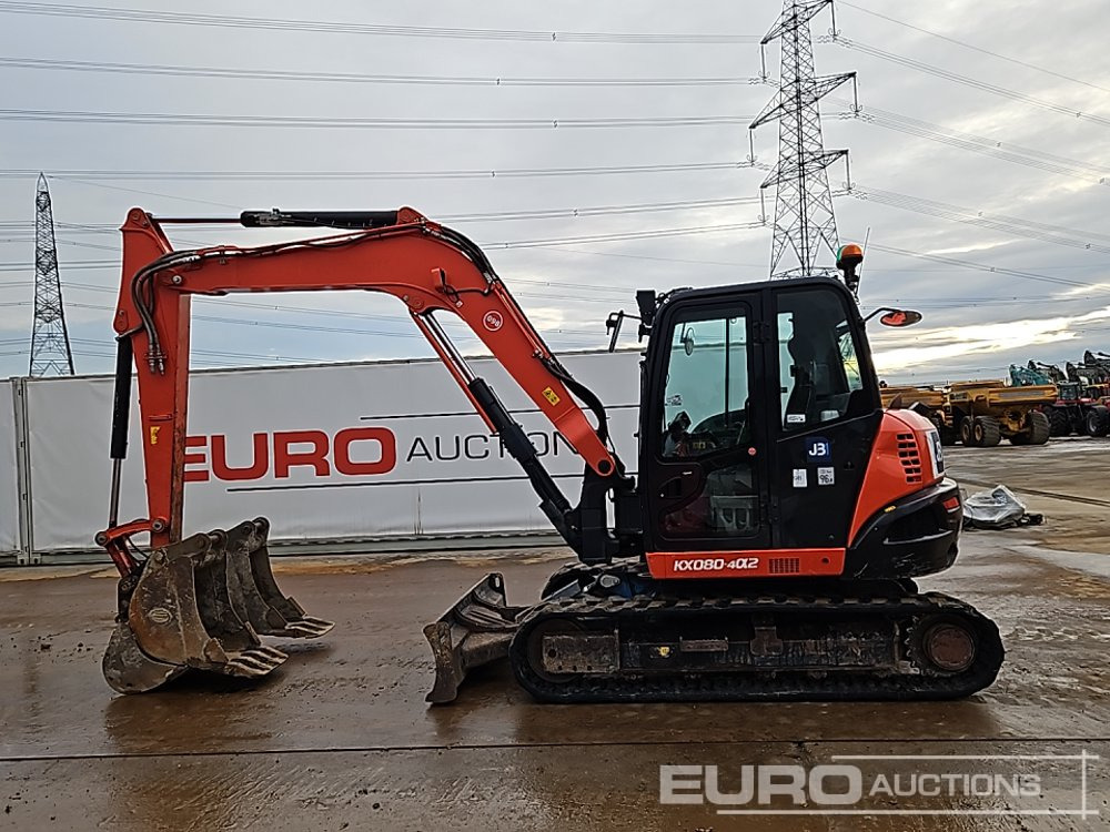 2020 Kubota KX080-4A2 - Mini excavator: picture 2 2020 Kubota KX080-4A2 - Mini excavator: picture 2