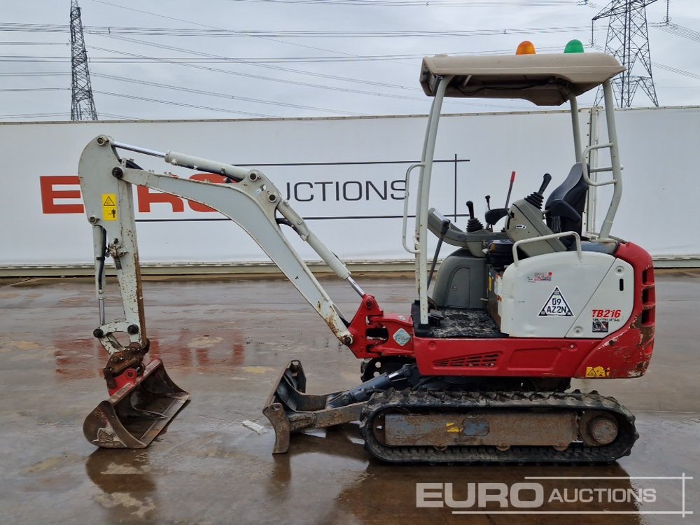 2020 Takeuchi TB216 - Mini excavator: picture 2 2020 Takeuchi TB216 - Mini excavator: picture 2
