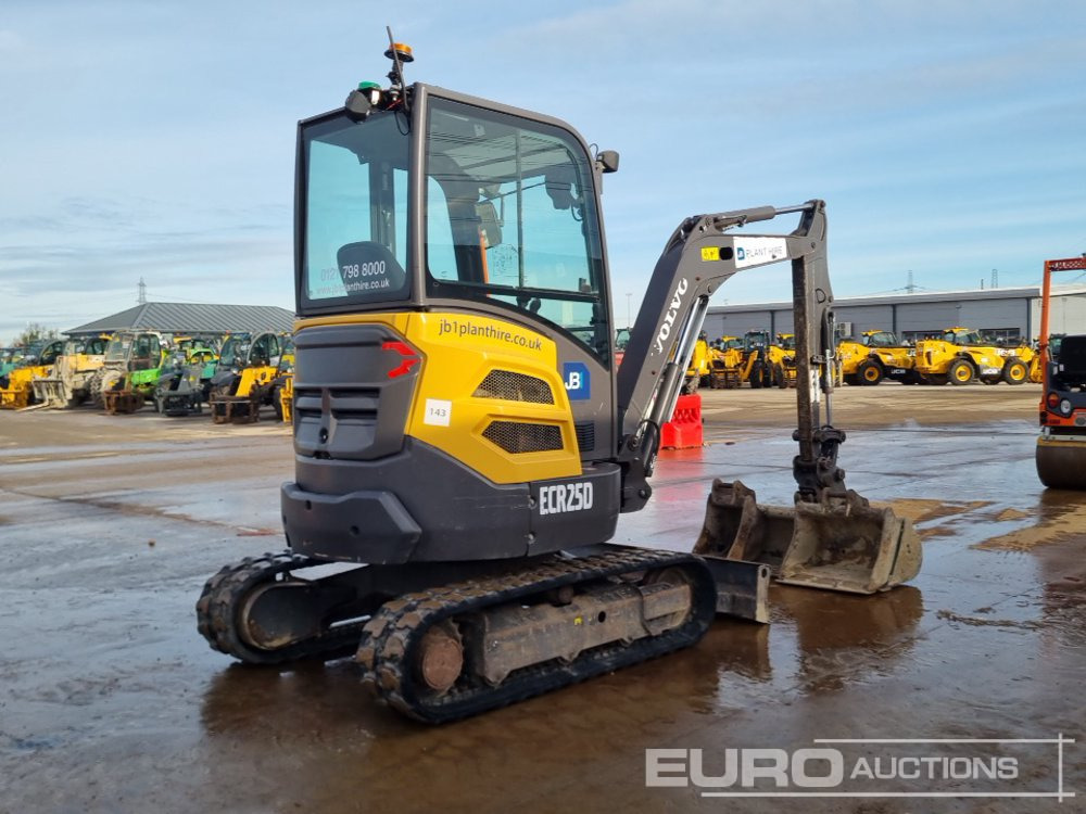 2020 Volvo ECR25D - Mini excavator: picture 5 2020 Volvo ECR25D - Mini excavator: picture 5