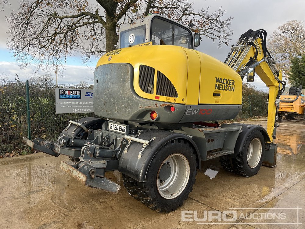 2020 Wacker Neuson EW100 - Wheel excavator: picture 2 2020 Wacker Neuson EW100 - Wheel excavator: picture 2