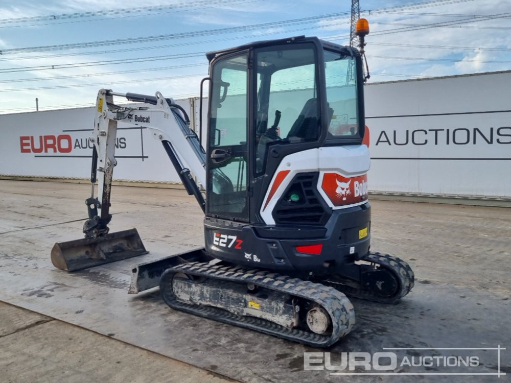 2021 Bobcat E27Z - Mini excavator: picture 3 2021 Bobcat E27Z - Mini excavator: picture 3