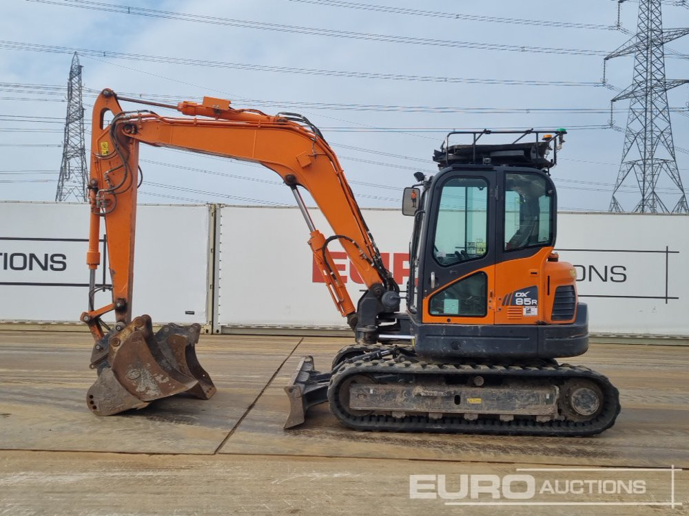 2021 Doosan DX85R-3 - Mini excavator: picture 2 2021 Doosan DX85R-3 - Mini excavator: picture 2