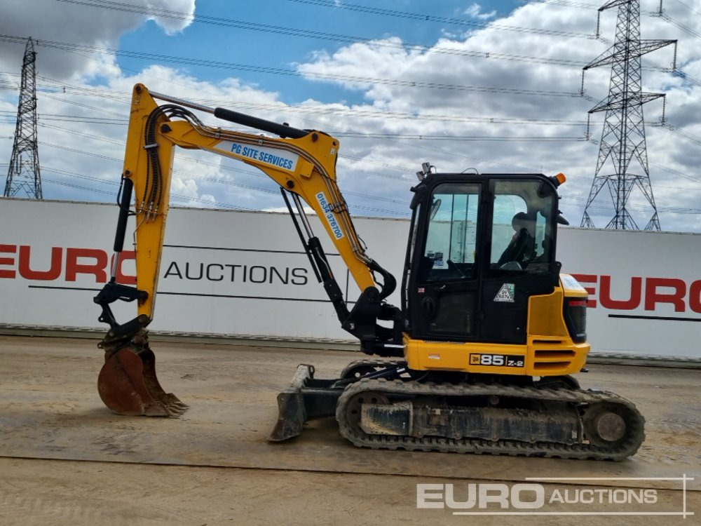 2021 JCB 85Z-2 - Mini excavator: picture 2 2021 JCB 85Z-2 - Mini excavator: picture 2
