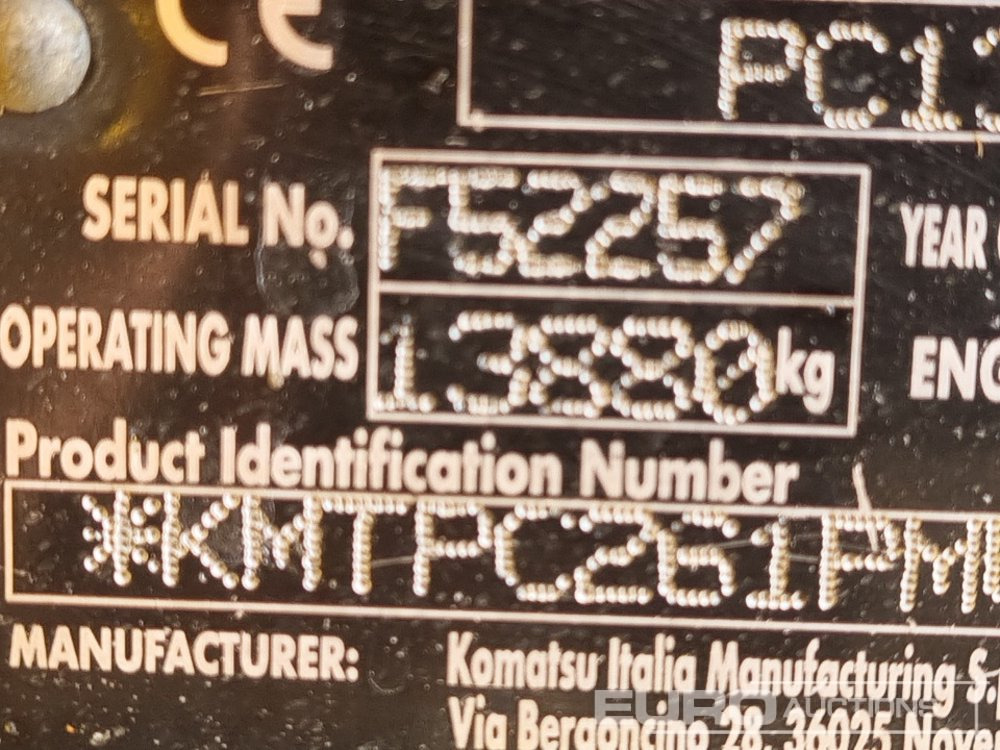 Crawler excavator 2021 Komatsu PC138US-11: picture 47