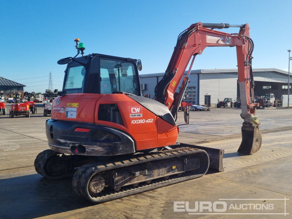 2021 Kubota KX080-4A2 - Mini excavator: picture 5 2021 Kubota KX080-4A2 - Mini excavator: picture 5