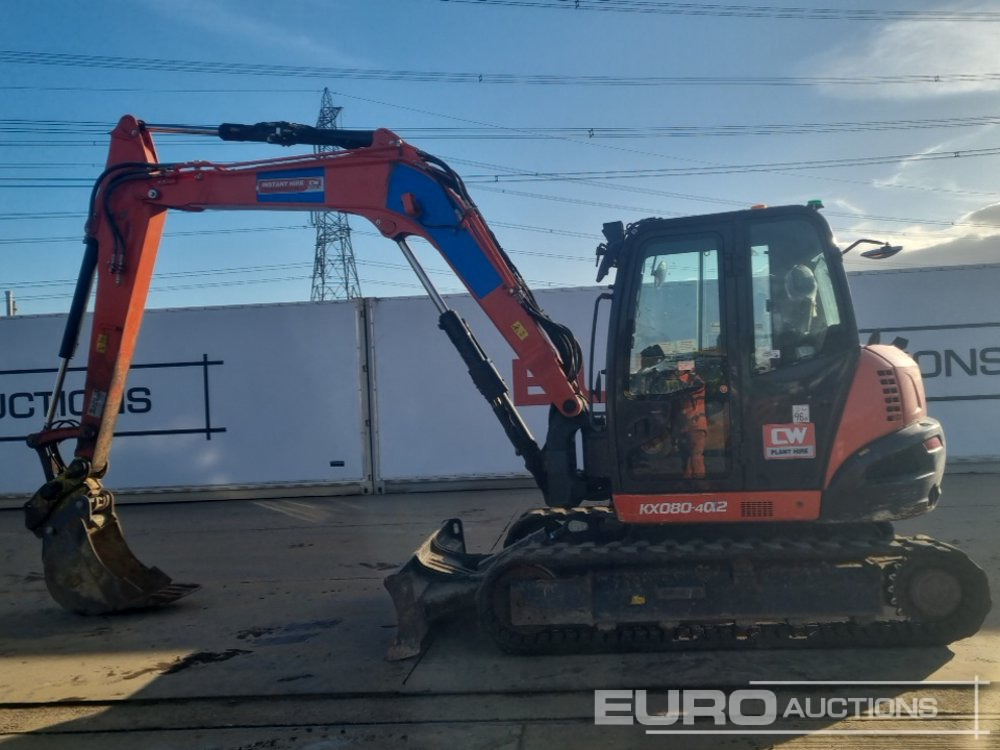 2021 Kubota KX080-4A2 - Mini excavator: picture 2 2021 Kubota KX080-4A2 - Mini excavator: picture 2