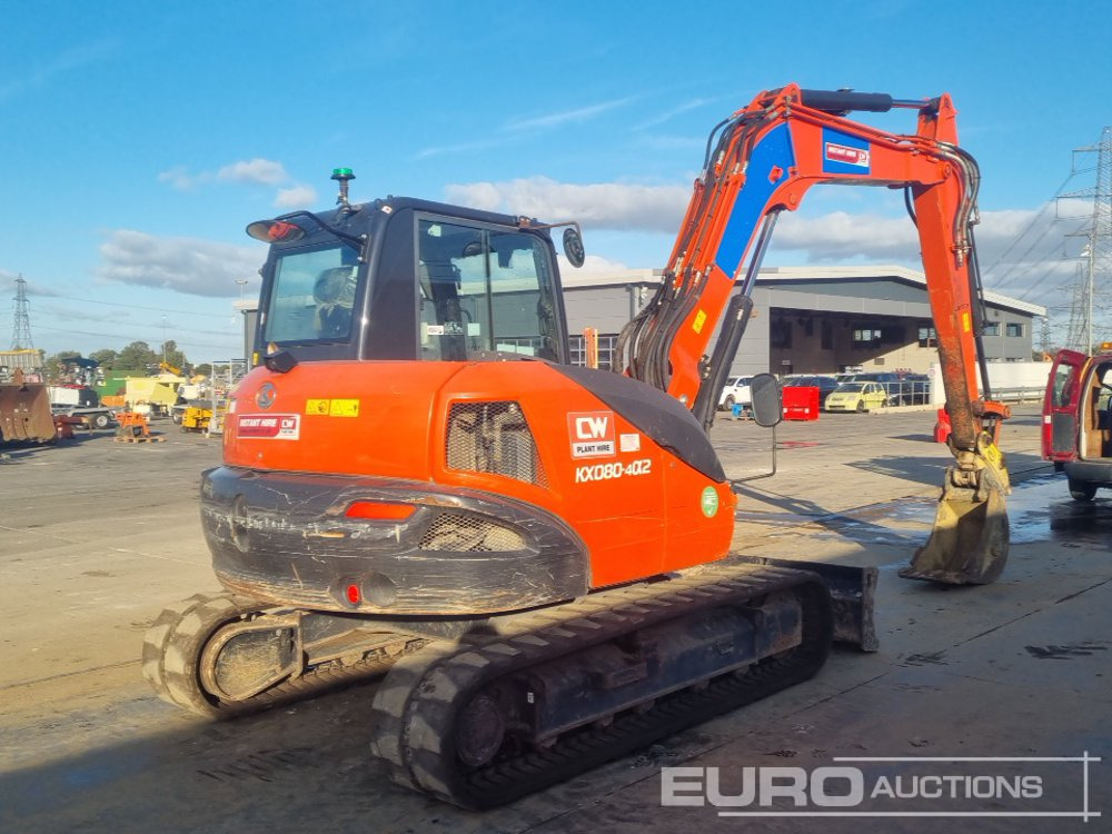 2021 Kubota KX080-4A2 - Mini excavator: picture 5 2021 Kubota KX080-4A2 - Mini excavator: picture 5
