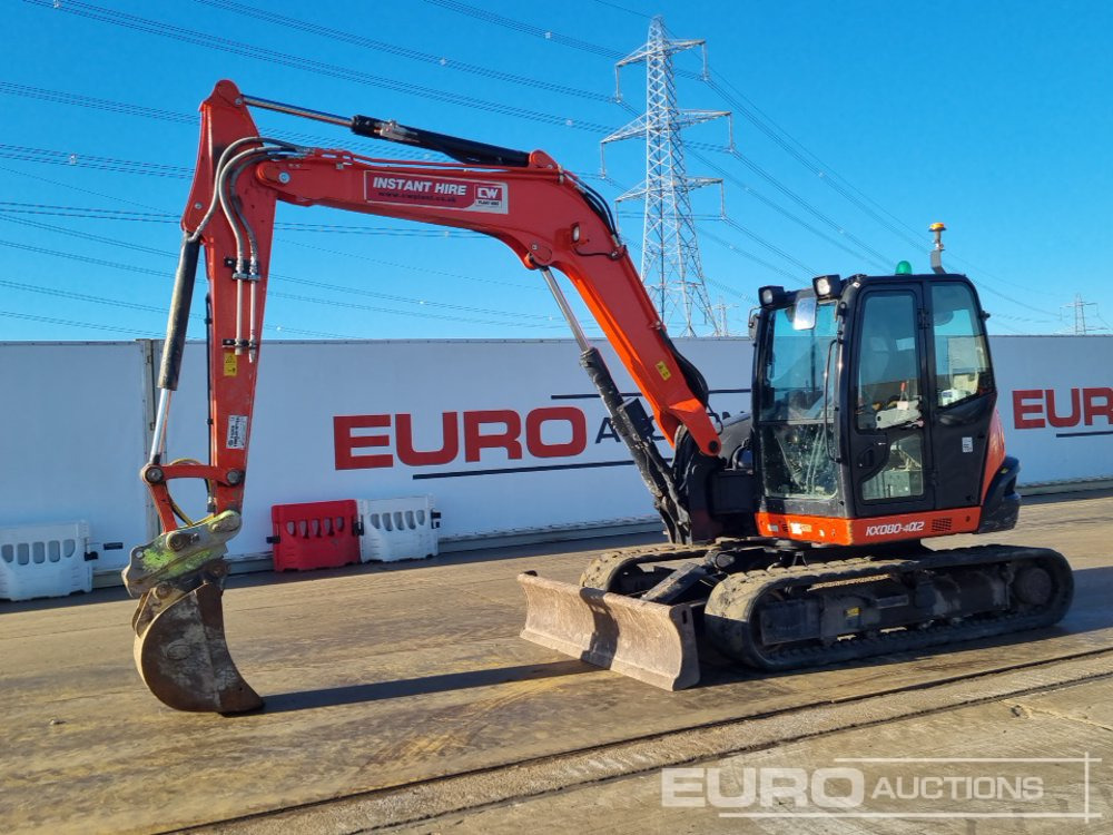 2021 Kubota KX080-4A2 - Mini excavator: picture 1 2021 Kubota KX080-4A2 - Mini excavator: picture 1