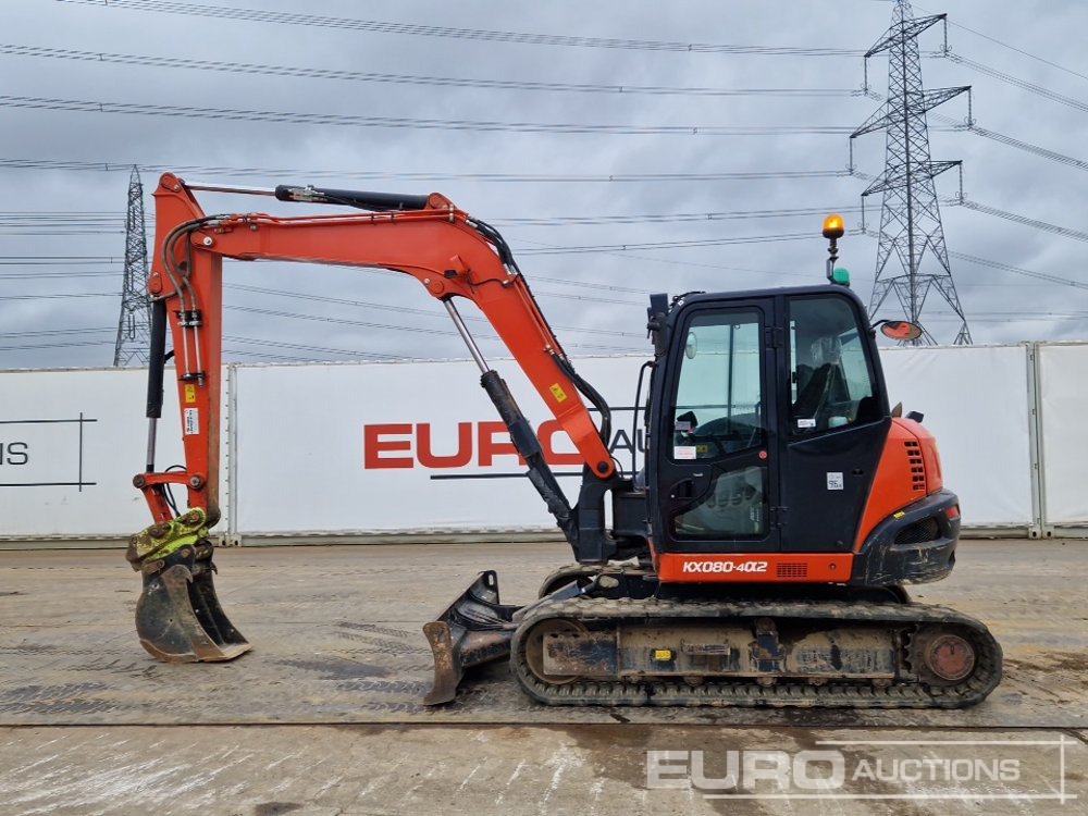 2021 Kubota KX080-4A2 - Mini excavator: picture 2 2021 Kubota KX080-4A2 - Mini excavator: picture 2
