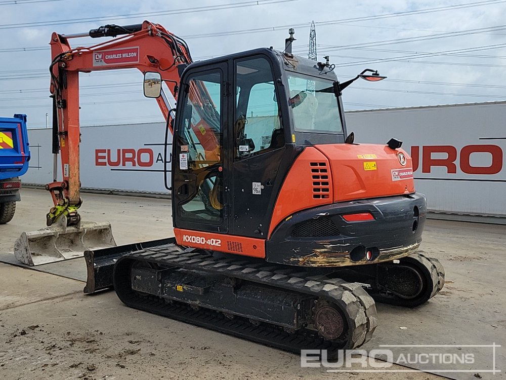 2021 Kubota KX080-4A2 - Mini excavator: picture 3 2021 Kubota KX080-4A2 - Mini excavator: picture 3