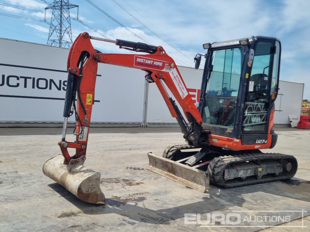 2021 Kubota U27-4 - Mini excavator: picture 1 2021 Kubota U27-4 - Mini excavator: picture 1